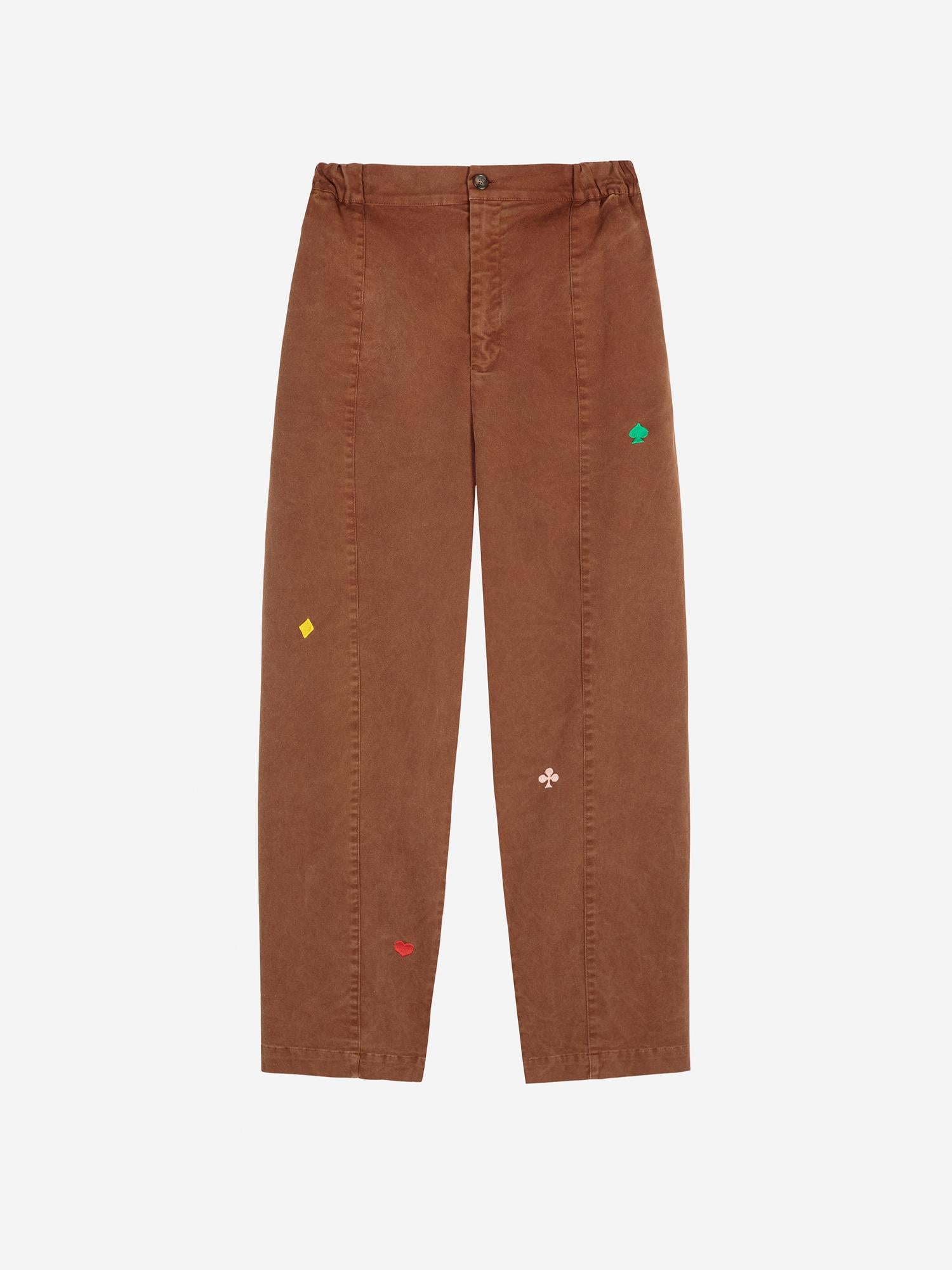 Brown Cocoon Pants