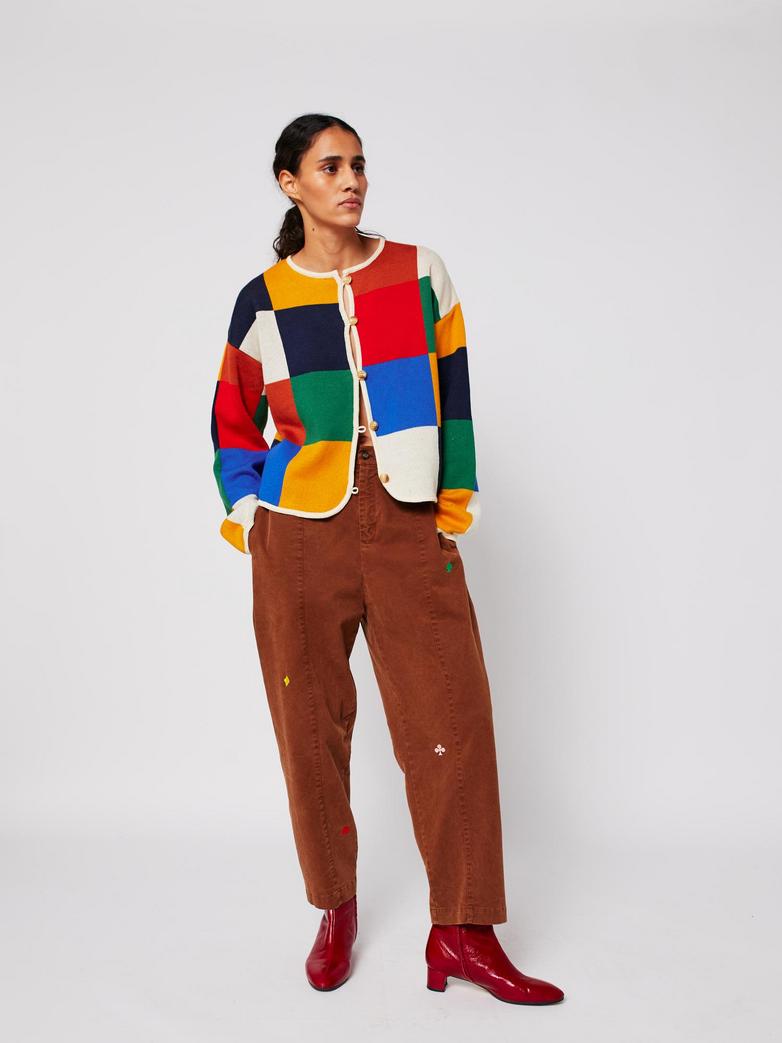 Brown Cocoon Pants