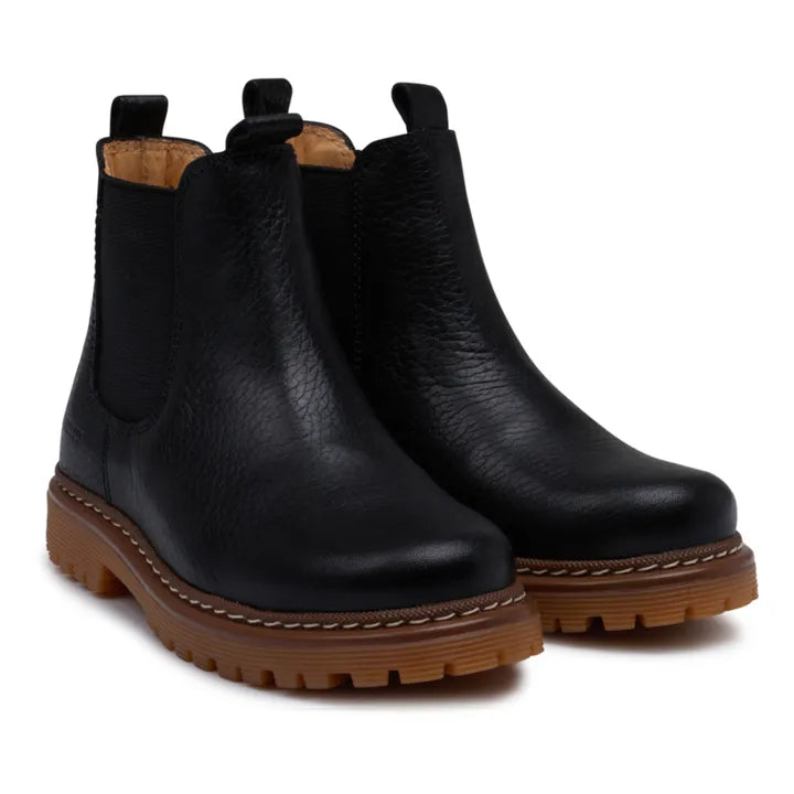 Kids Chelsea Stiefel Tracksole - Black