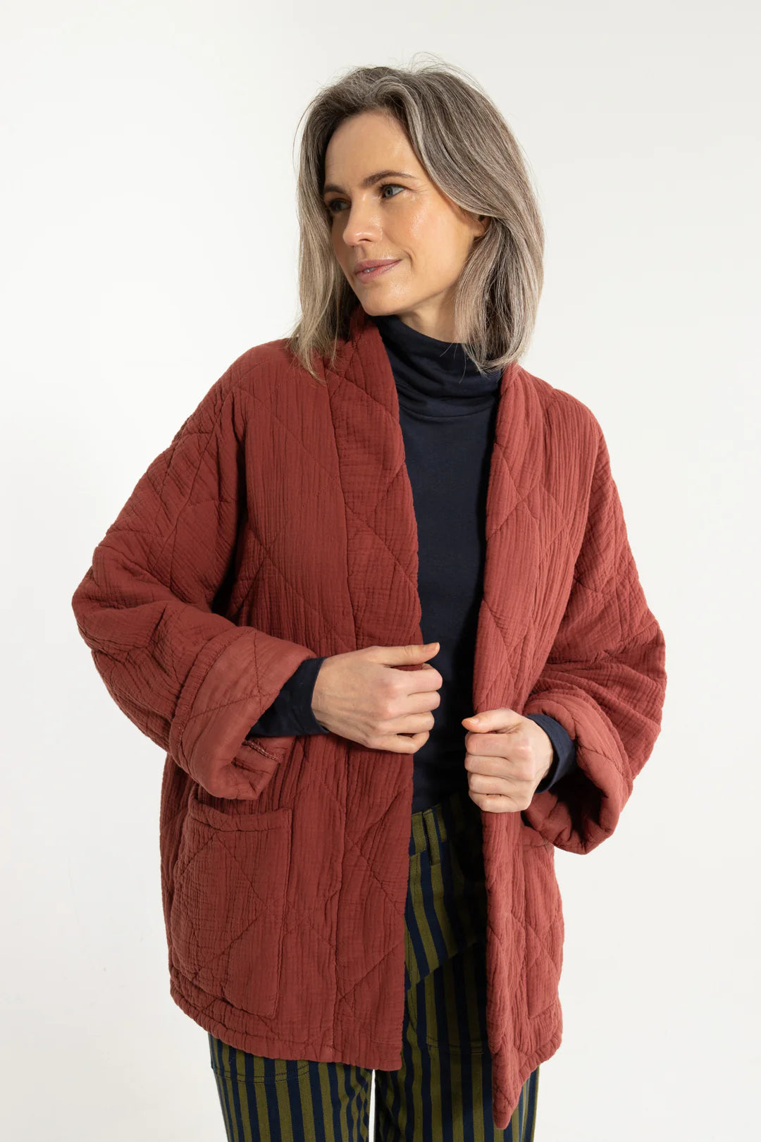 Danekatrin Steppjacke - Swedish Red