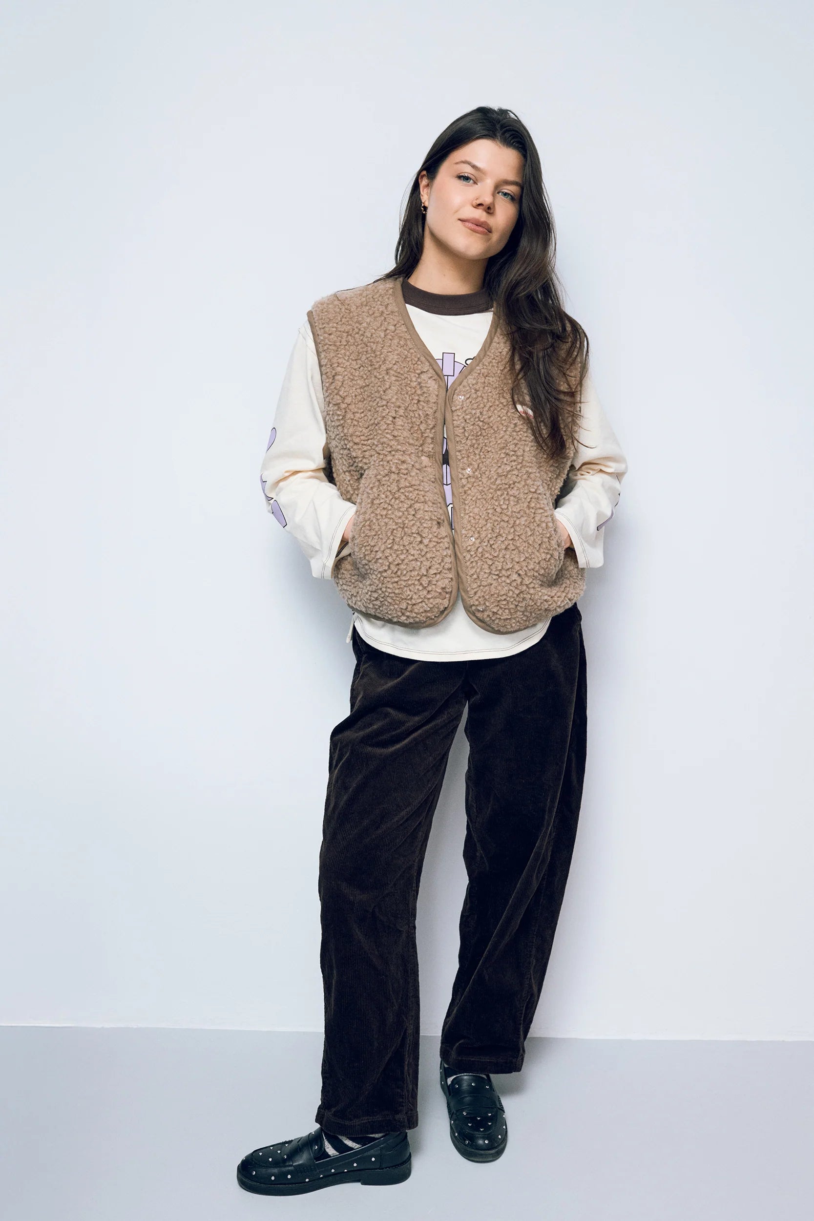 Merino Vest - Hazelnut