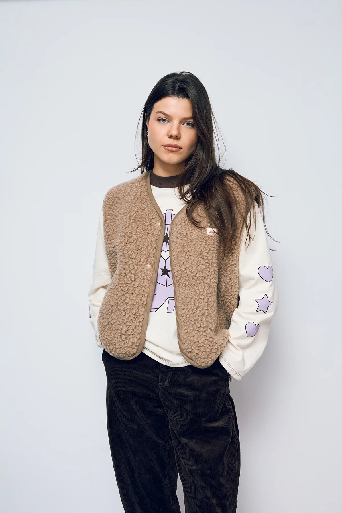 Merino Vest - Hazelnut