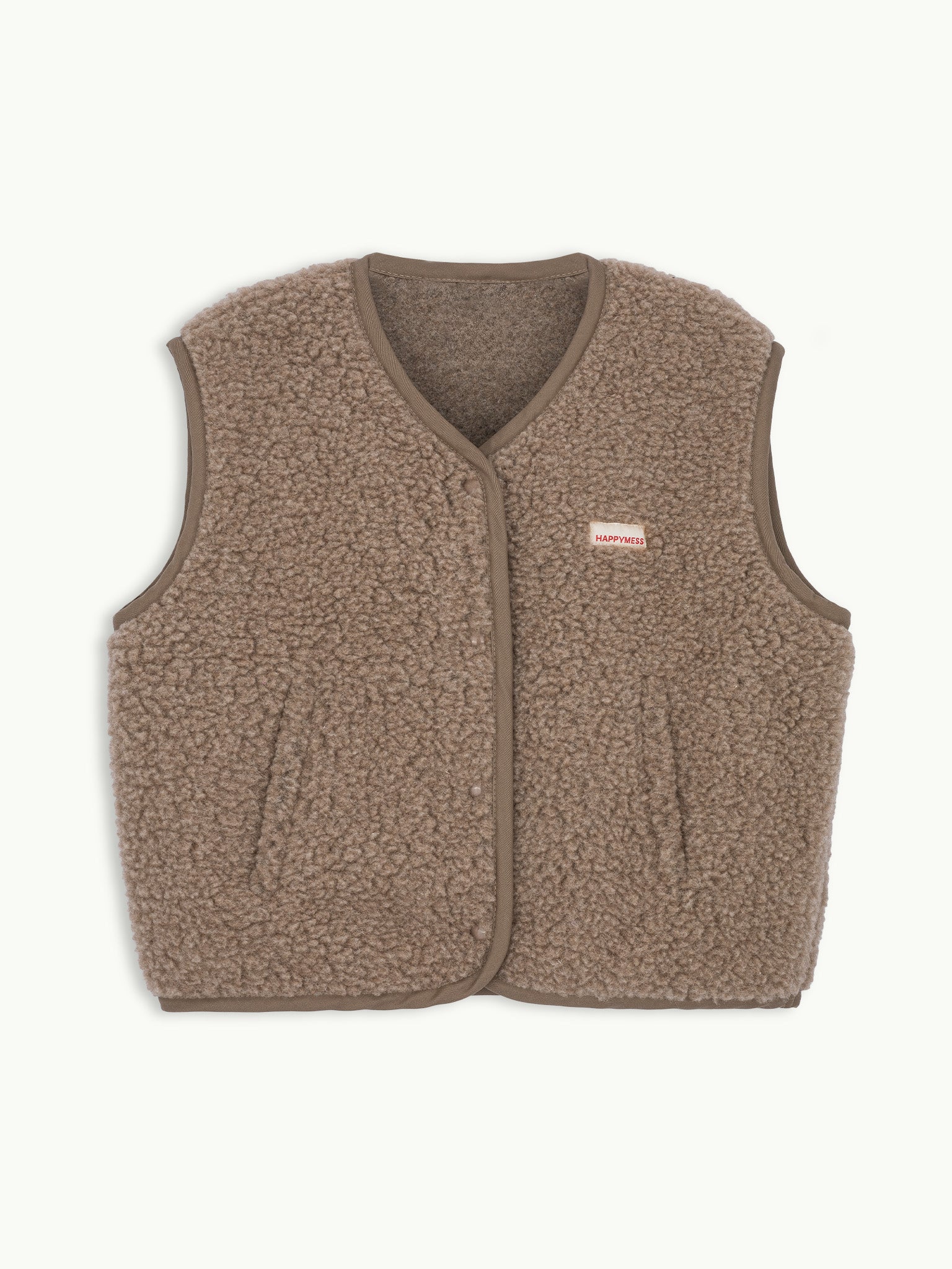 Merino Vest - Hazelnut
