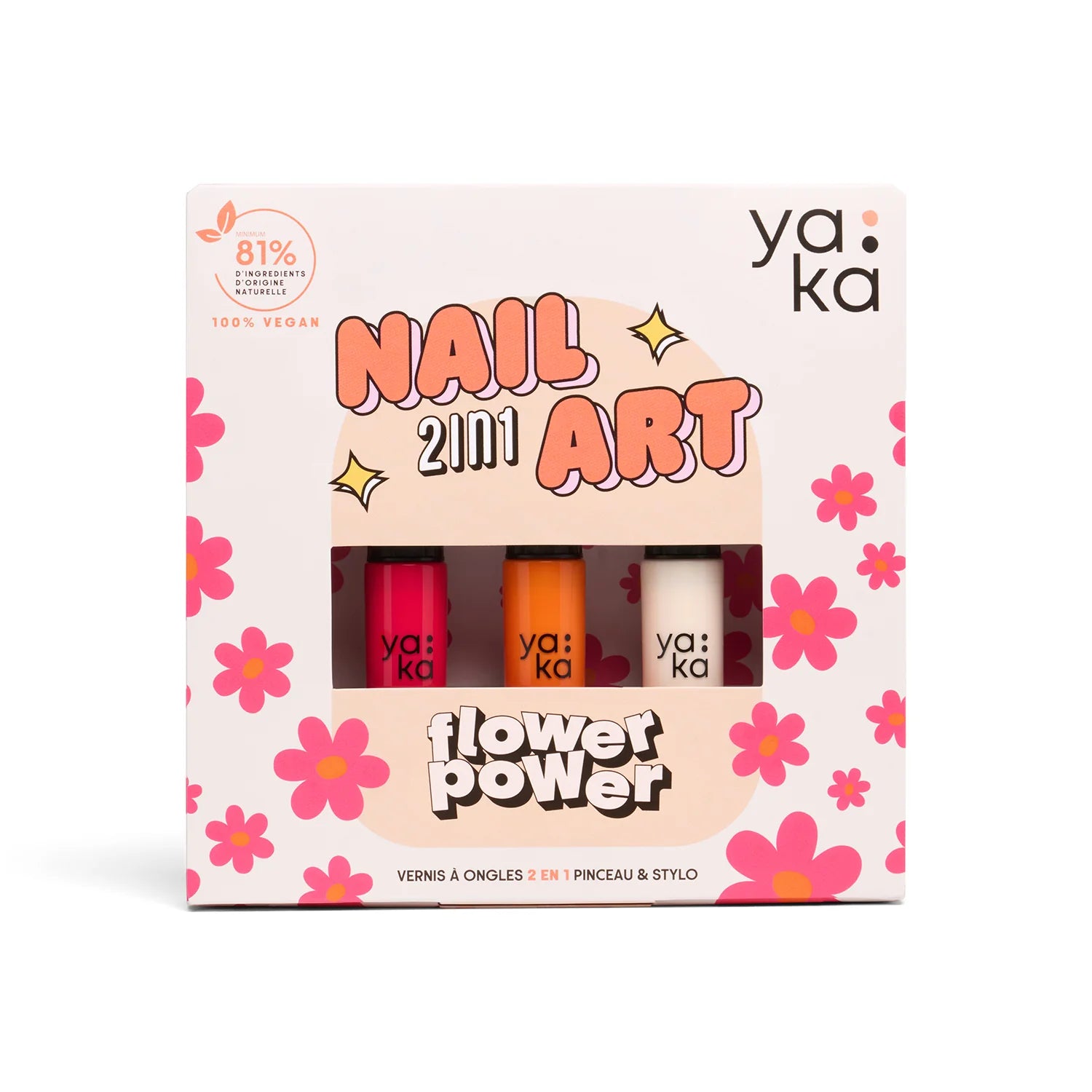 Nail Art Kit - Flower Power