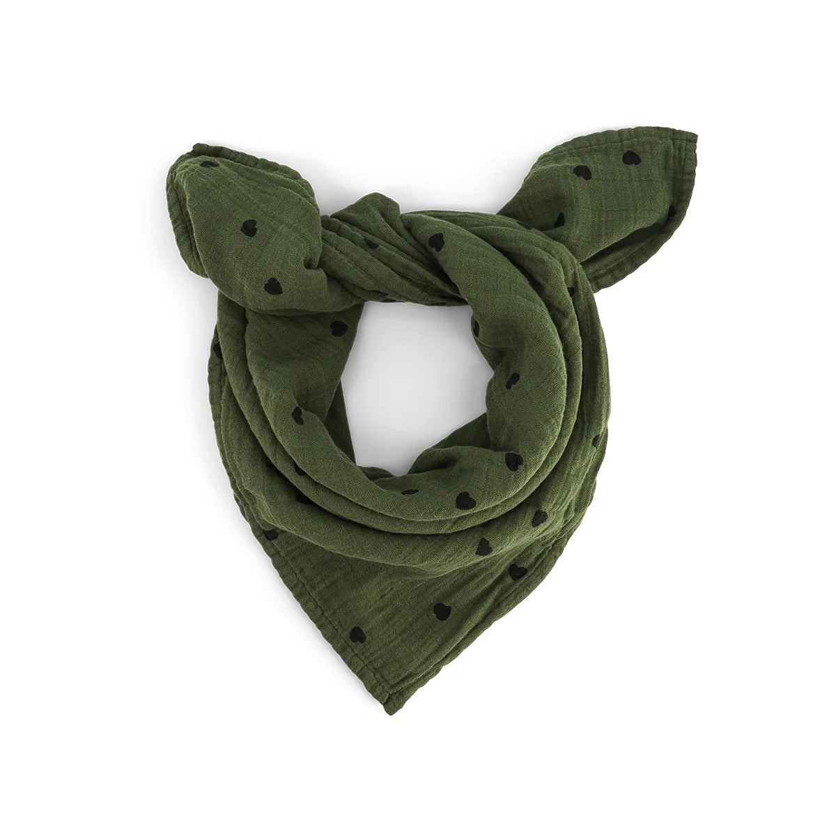 Swaddle Bianca Large - Heart Khaki