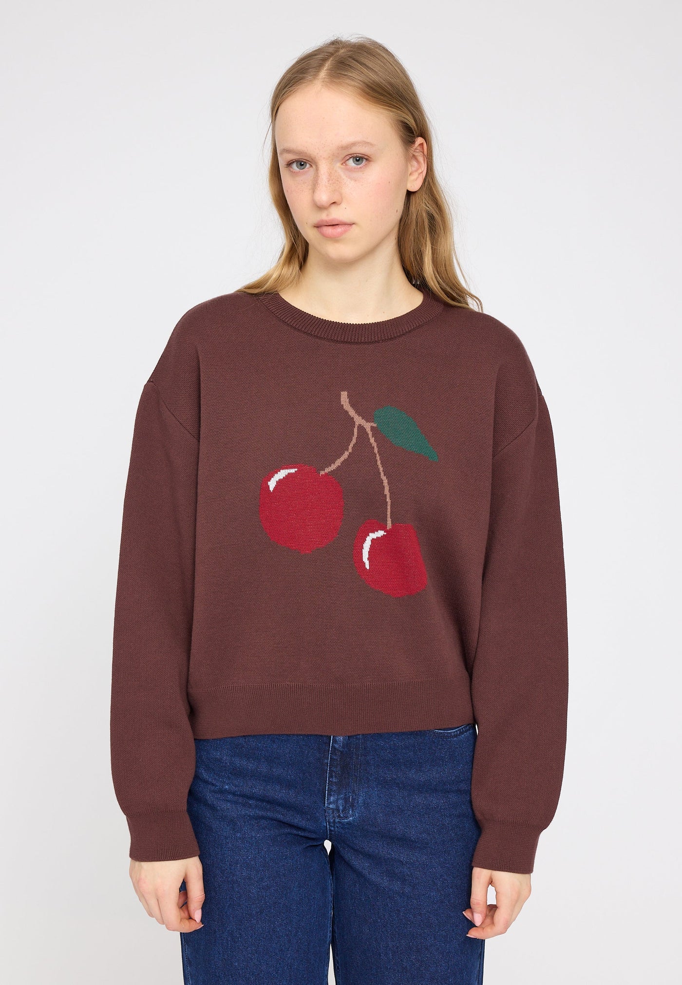 Cherry Knit Jumper