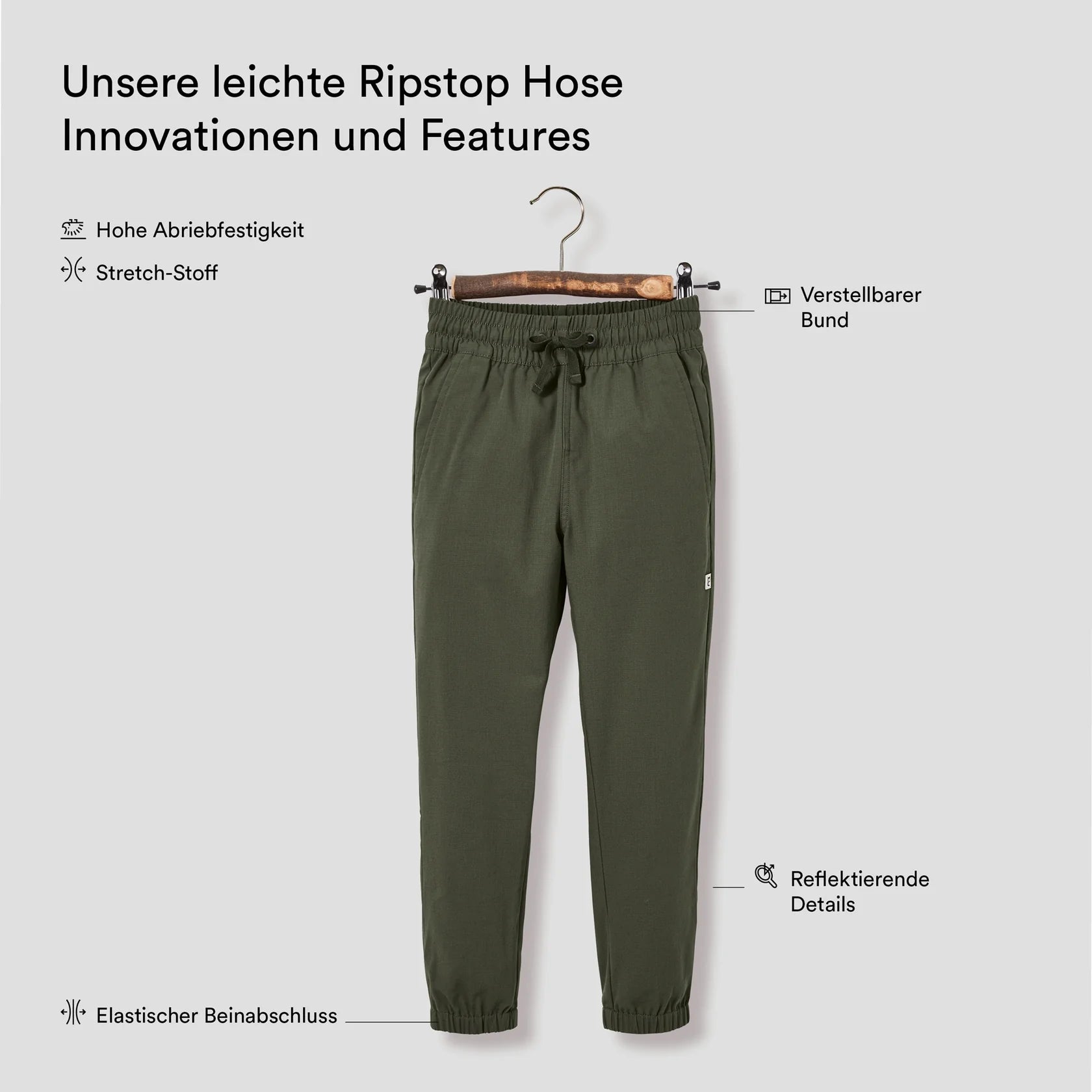 Dash Outdoorhose - Olive