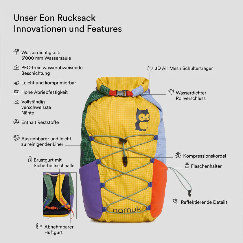 Eon Rucksack 14L - Upcycled