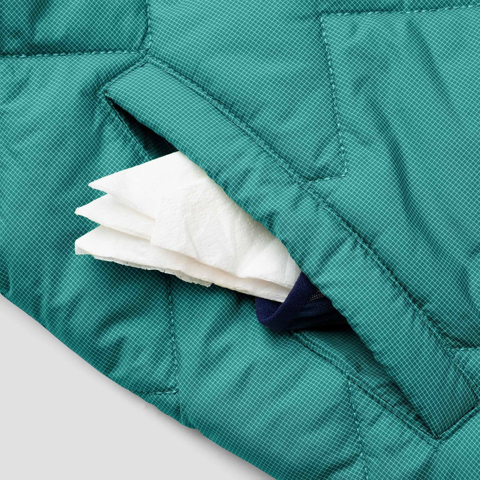 Icon Primaloft Weste - Jade Green/Taffy