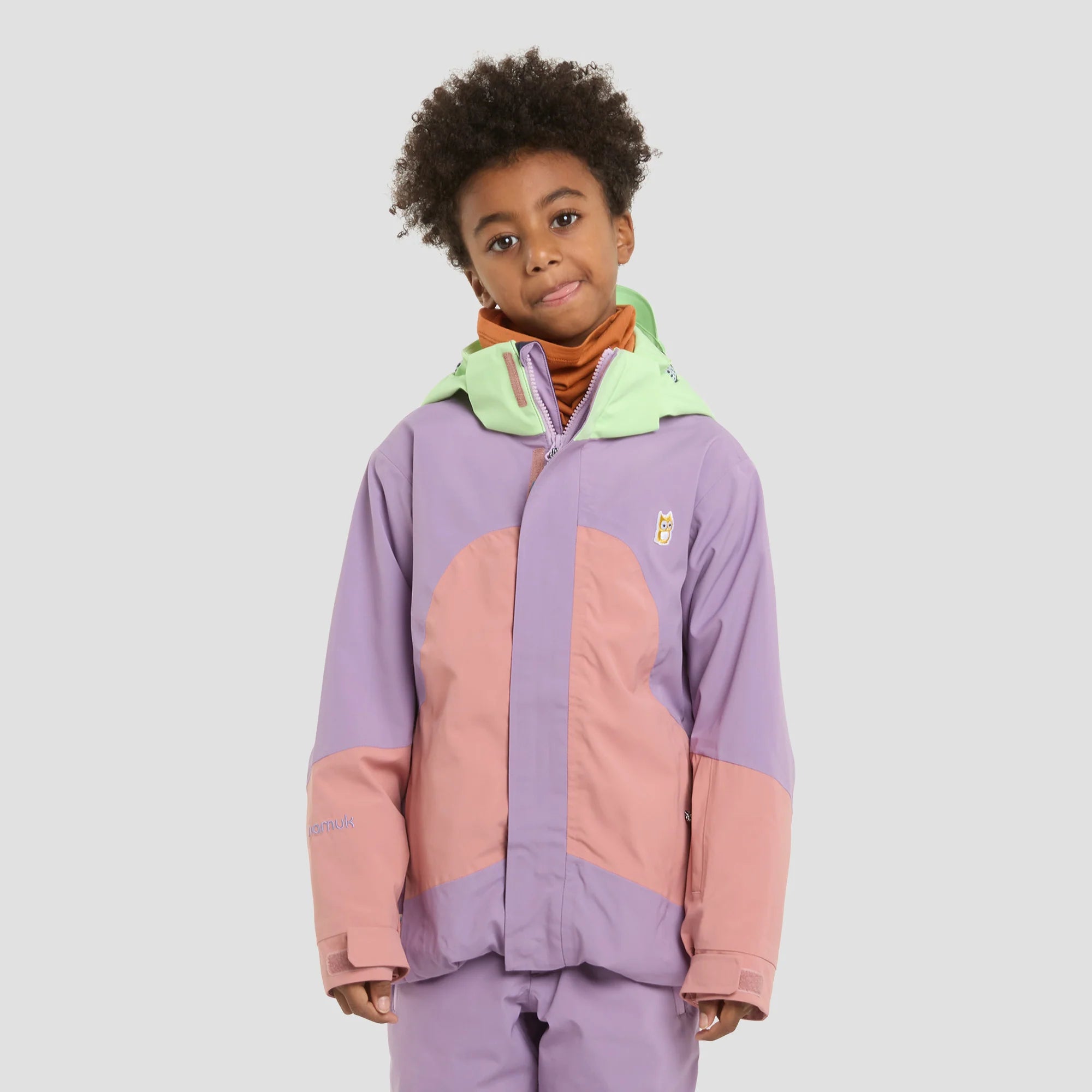 Neve Skijacke - Lavender / dark rose