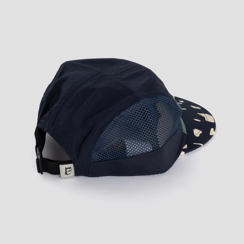 Yuma Sommer Cap "Underground" - True Navy / Northern Lights