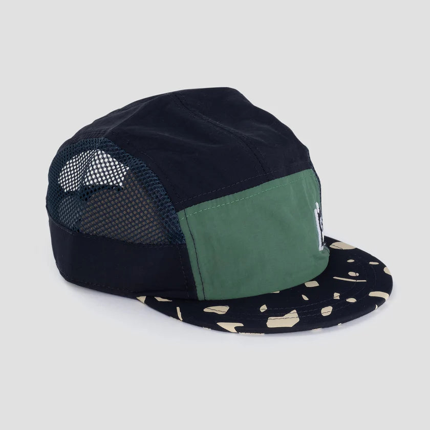 Yuma Sommer Cap "Underground" - True Navy / Northern Lights