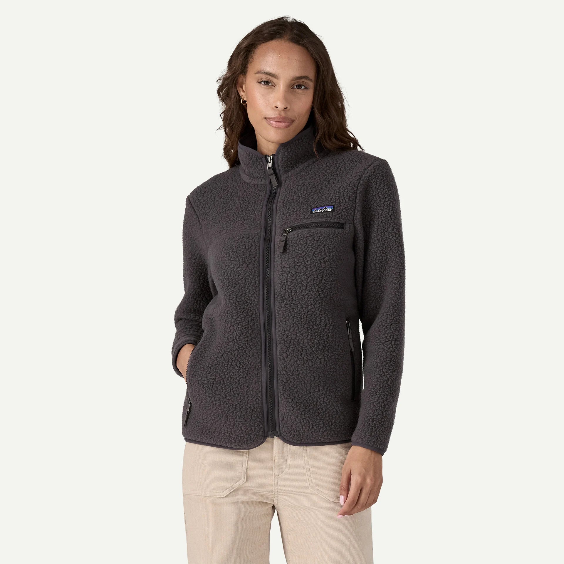 W'S Retro Pile JKT - Black