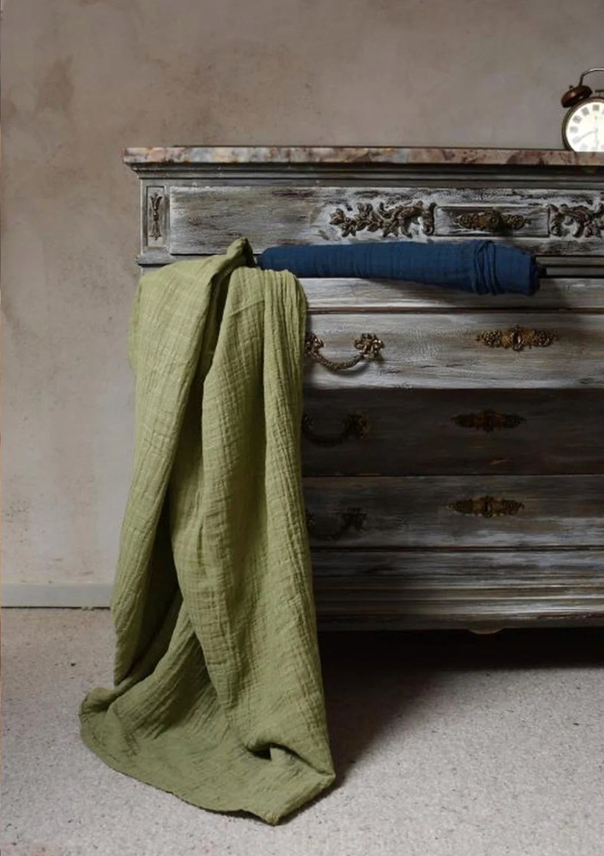 NOOSHI BLANKET - Olive