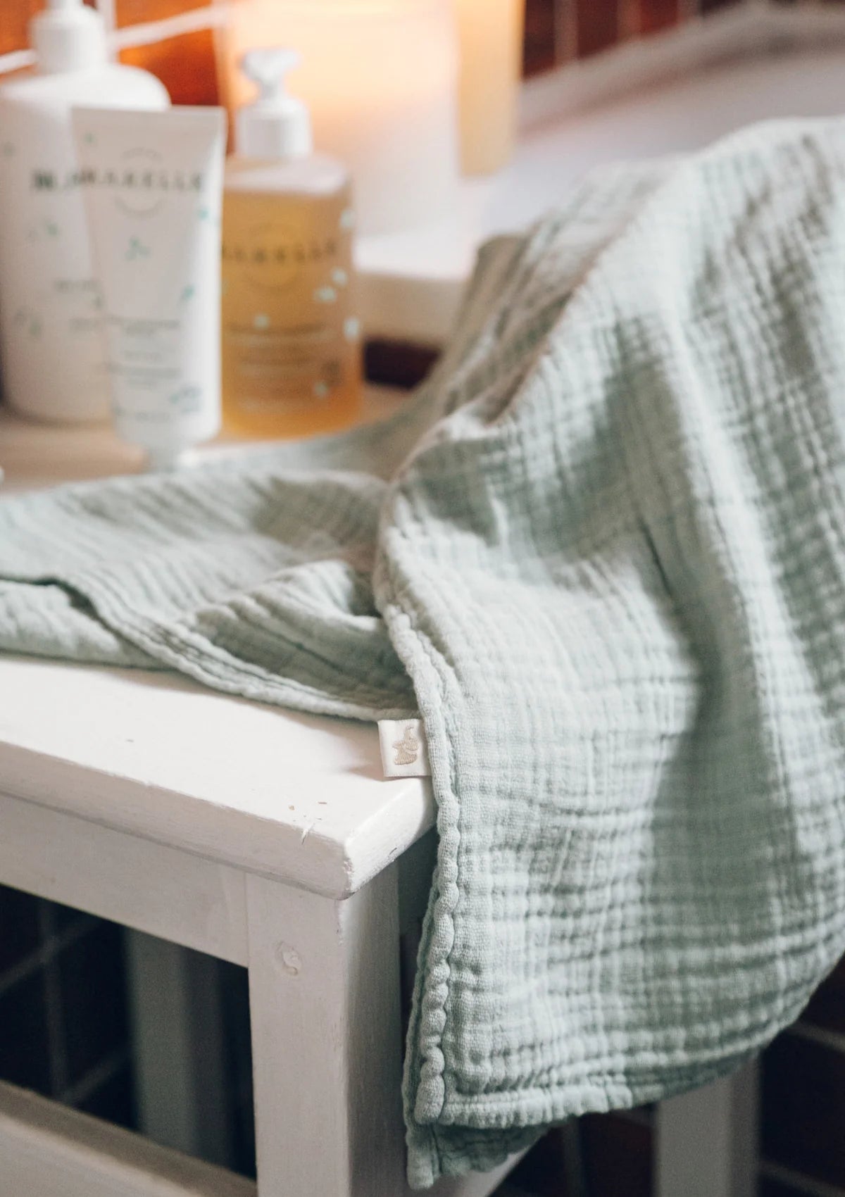 NOOSHI BLANKET - Seafoam