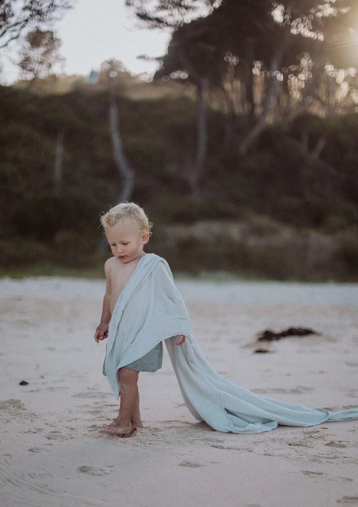NOOSHI BLANKET - Seafoam