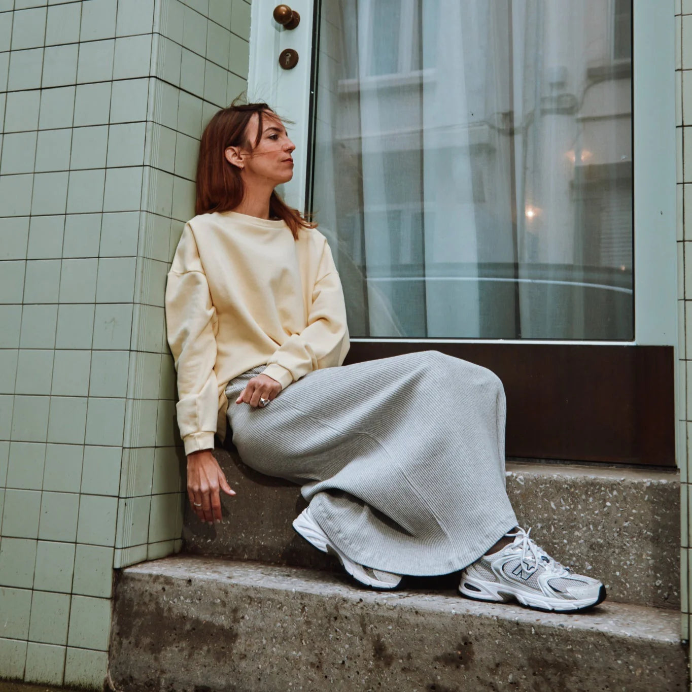 Acentra Sweater - Pastel Yellow