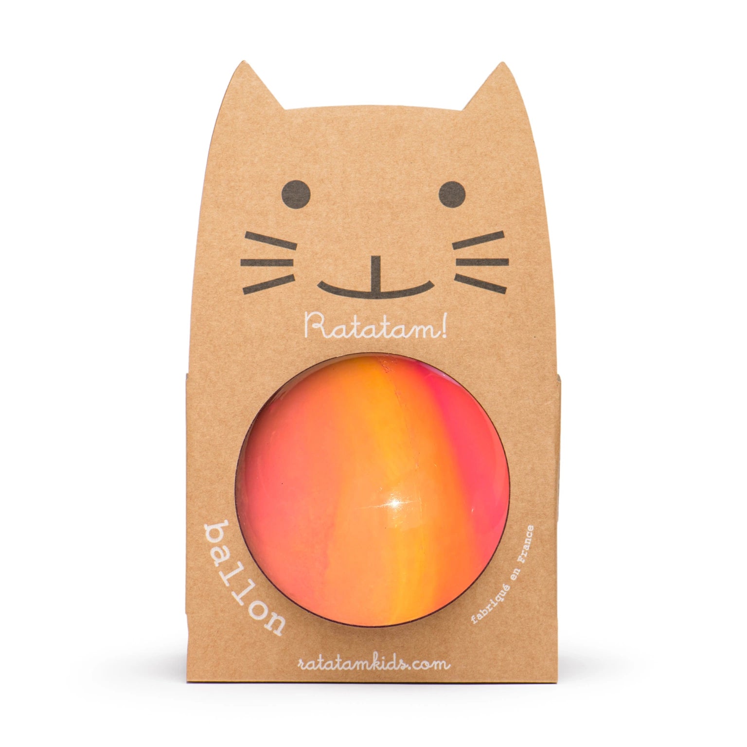 Ball - Bubble Gum - Rose&Orange - 15cm