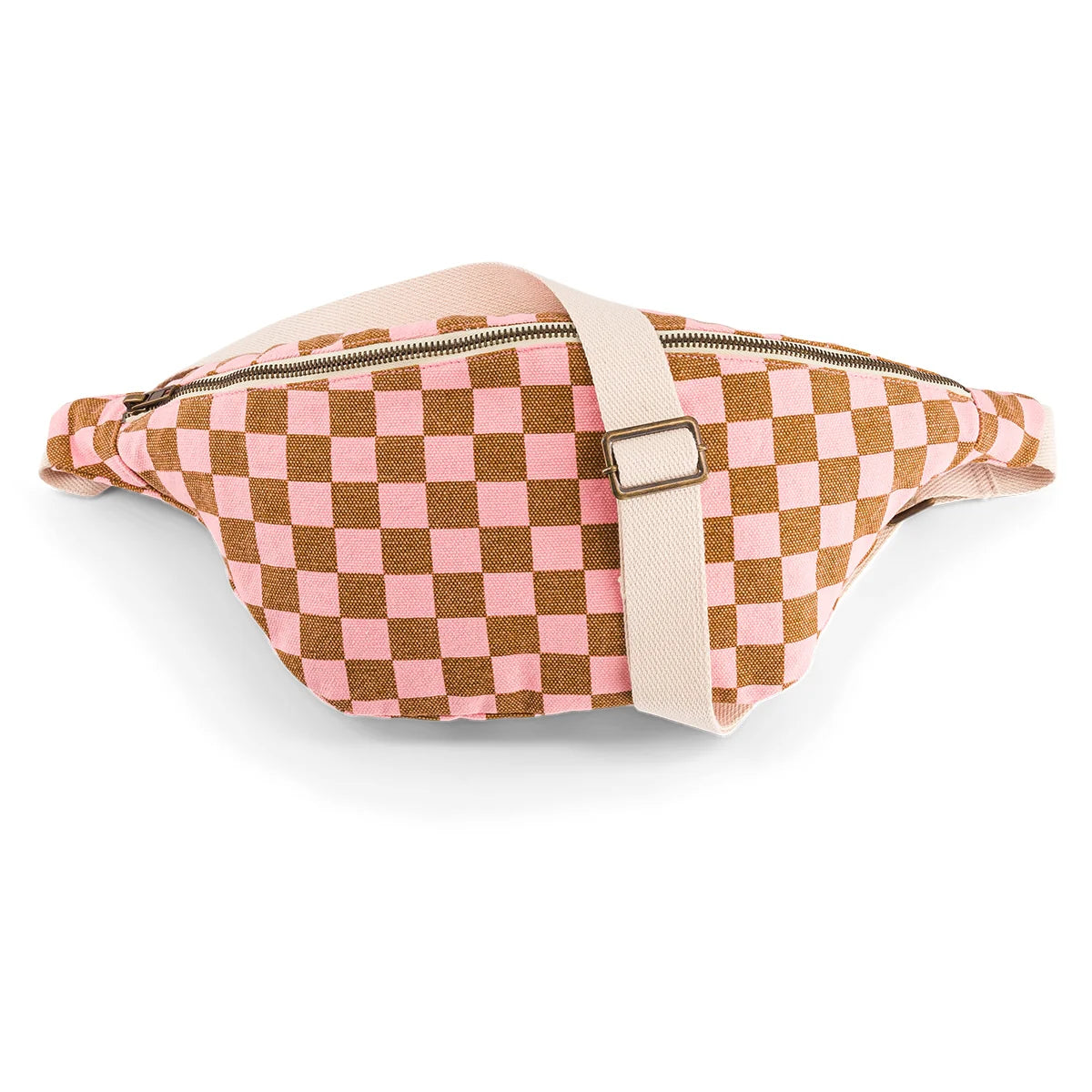 Gürteltasche Banana Check - Strawberry