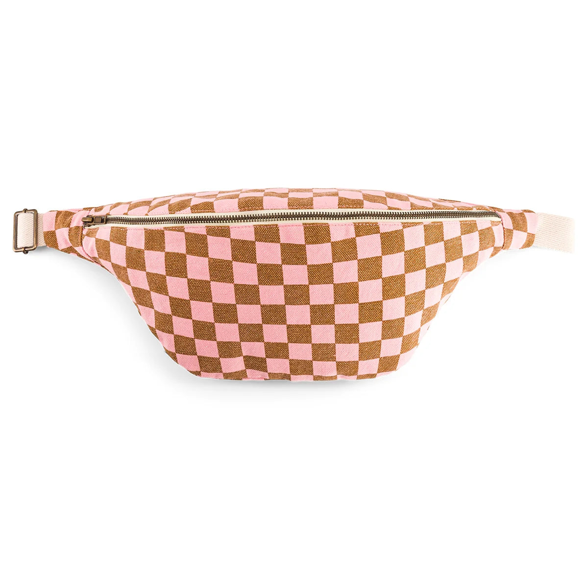 Gürteltasche Banana Check - Strawberry