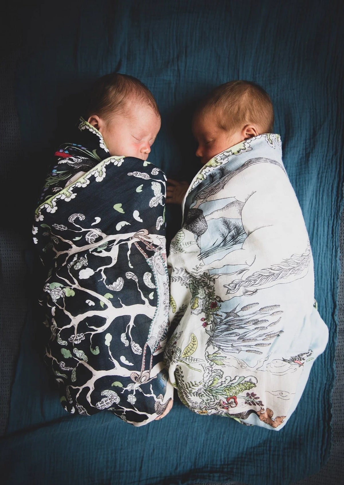 Baby Muslin Swaddle 70x100 - Enchanted Forest