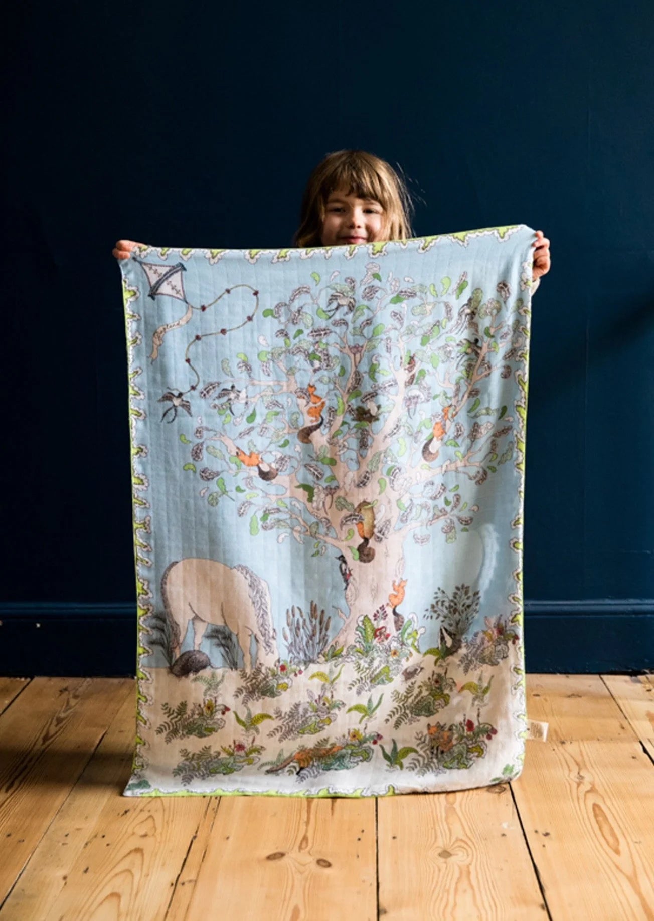 Baby Muslin Swaddle 70x100 - Enchanted Forest