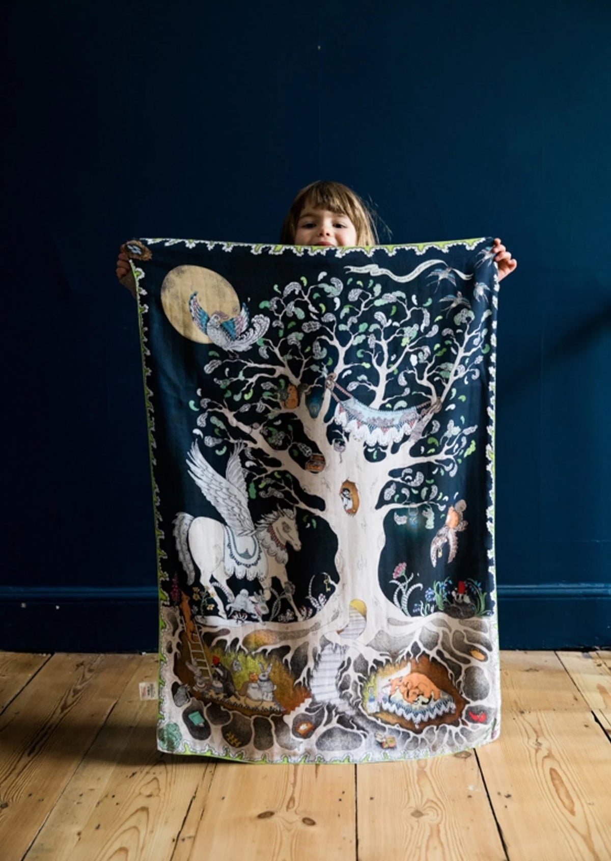 Baby Muslin Swaddle 70x100 - Enchanted Forest