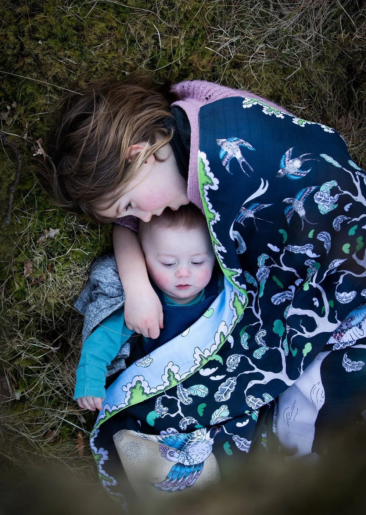 Muslin Blanket L 120x150 - Enchanted Forest