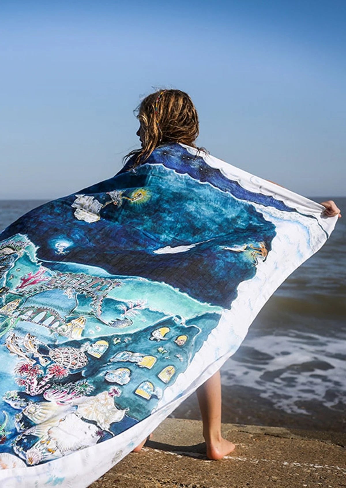 Muslin Blanket L 120x150 - Legends of the Sea