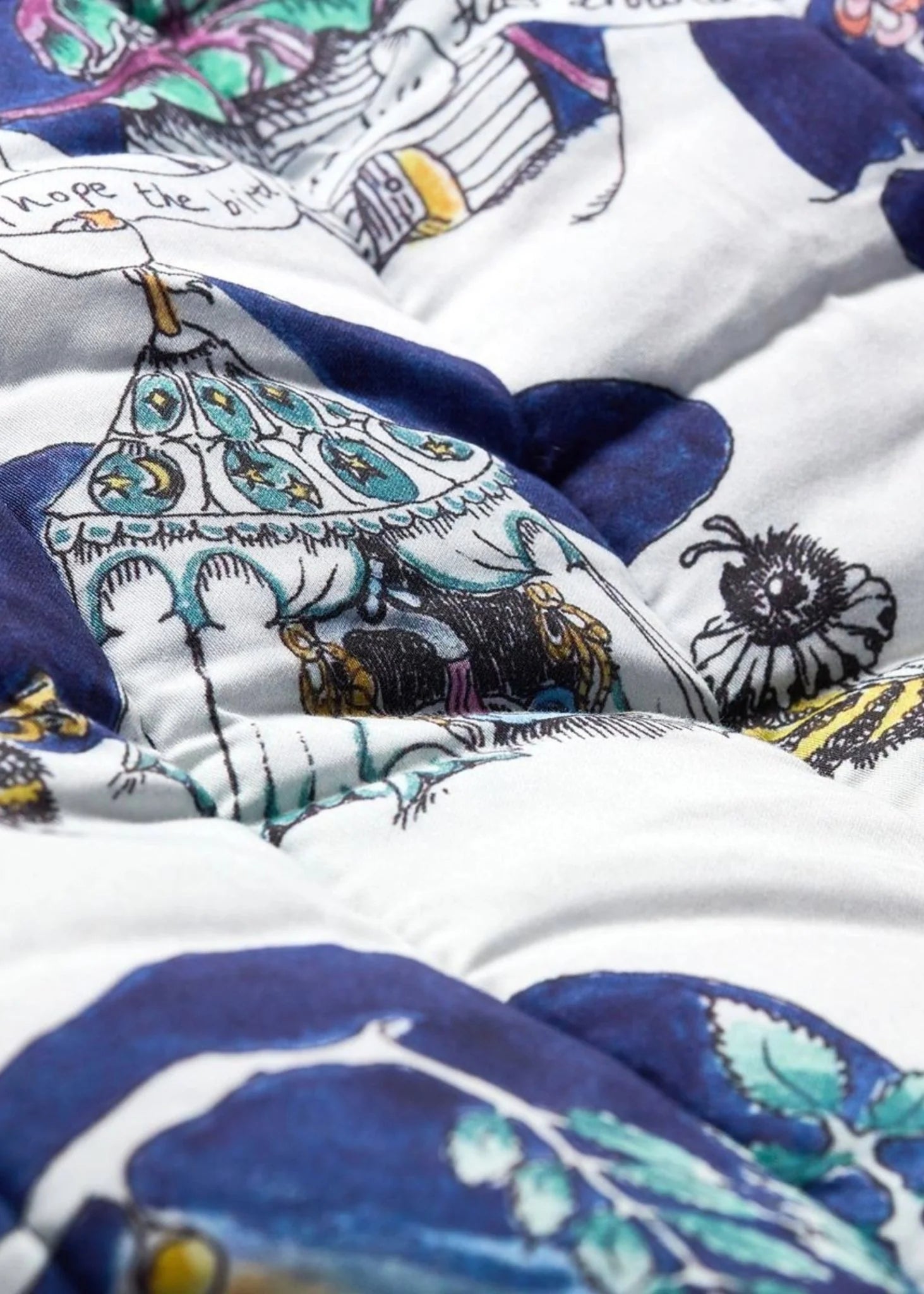 Quilted Blanket L 140x200 - Space Above the Ground