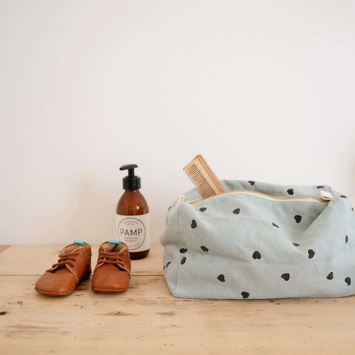 Pouch Vic Heart - Hellblau
