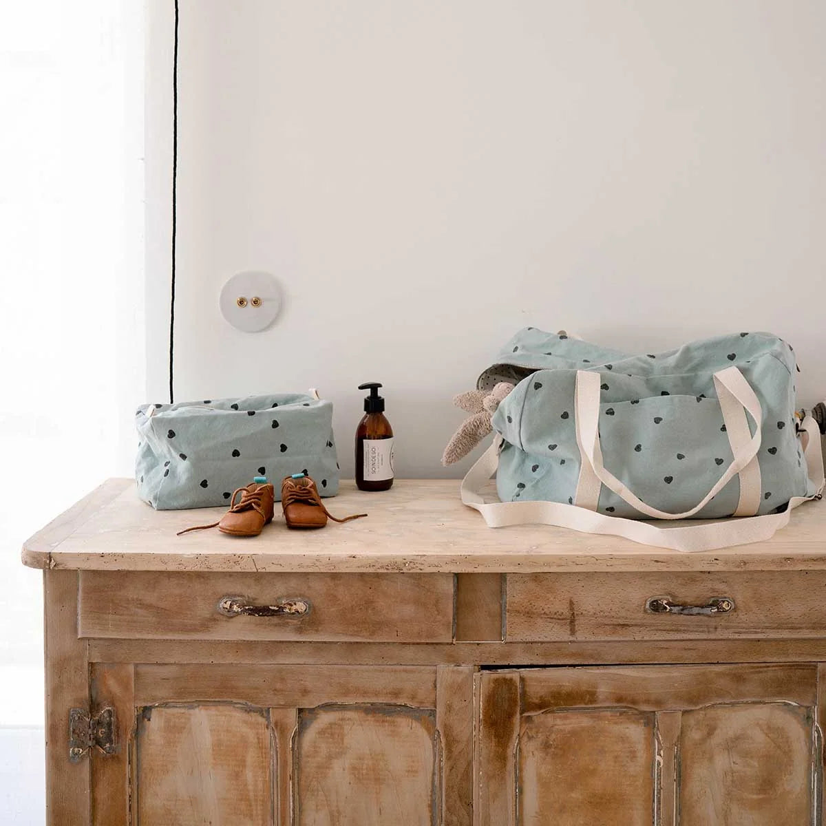 Pouch Vic Heart - Hellblau