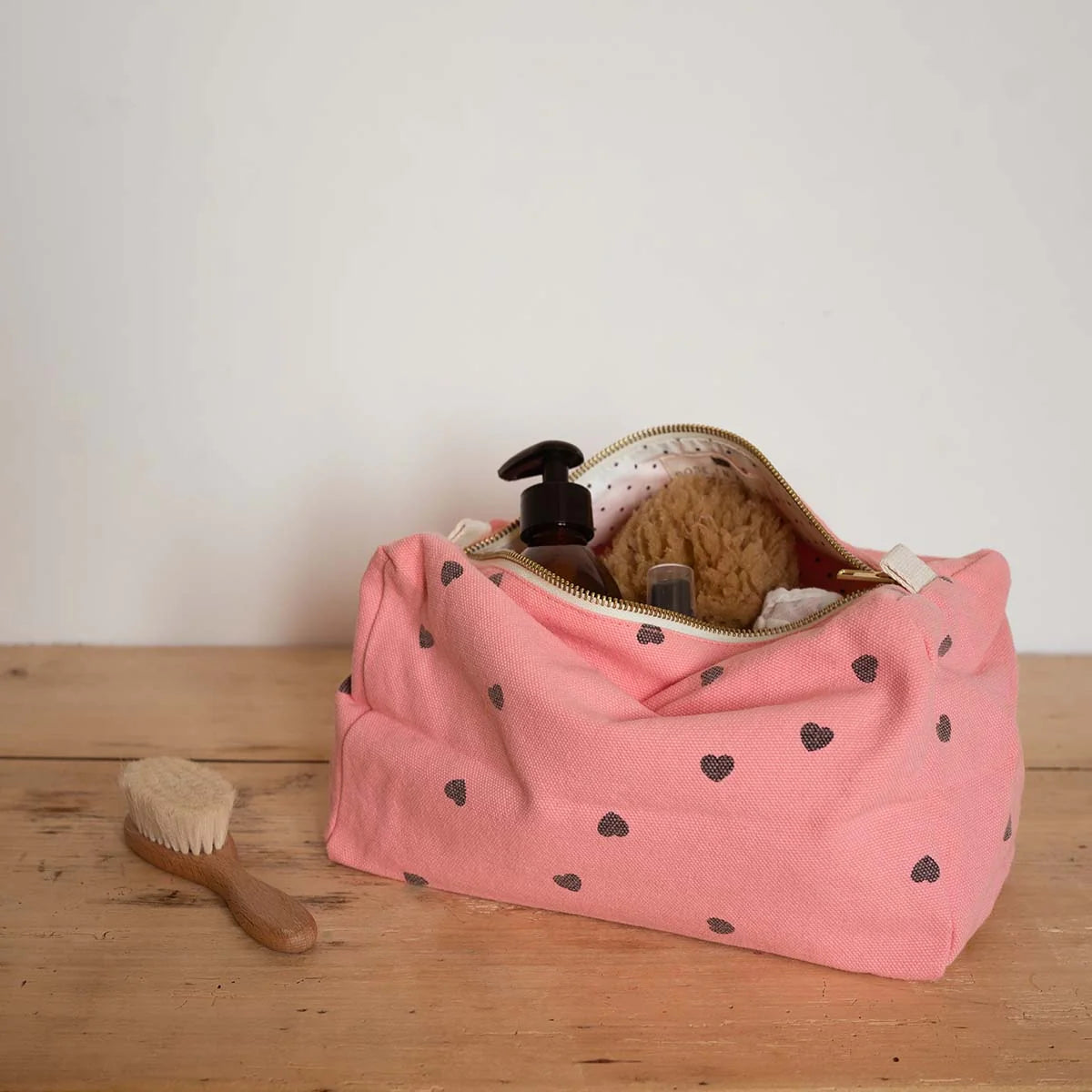 Pouch Vic Heart - Strawberry
