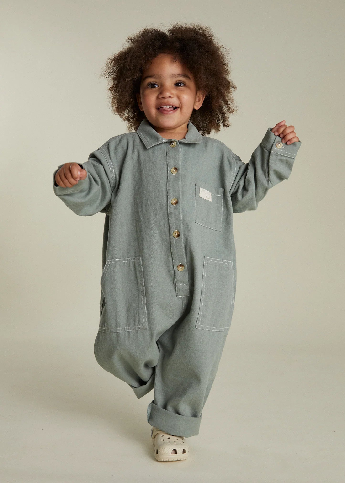 Western Overall - Seagreen
